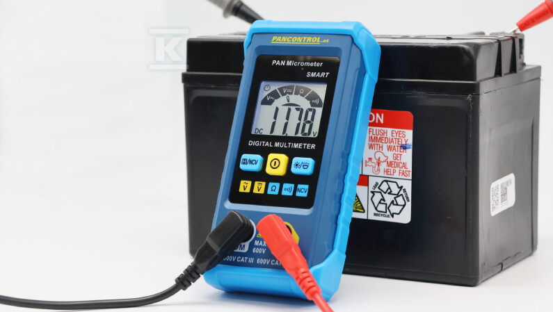 Multímetro digital CAT III 300V - PANMICROMETER
