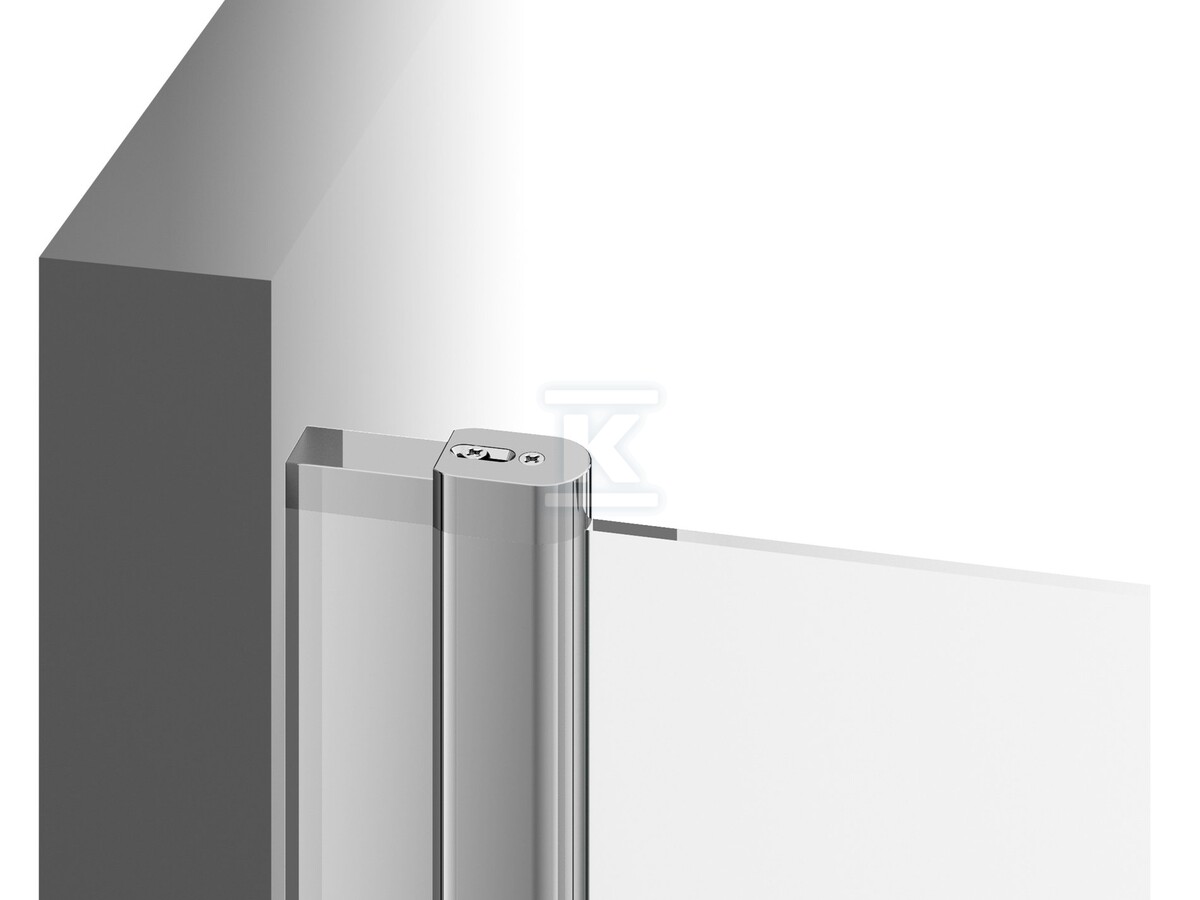 Drzwi prysznicowe Chrome CSD1-80 biały - 0QV40E00Z1