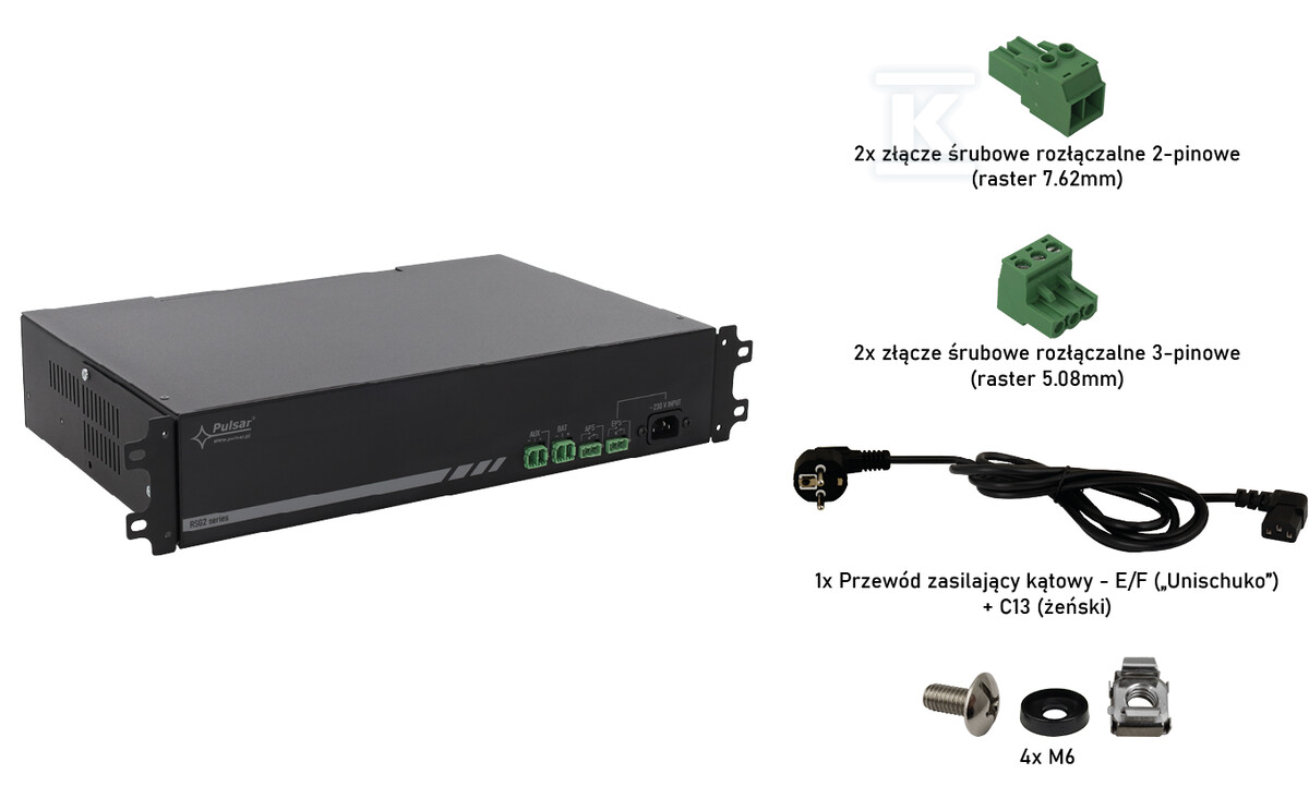 Буферний блок живлення RSG2 27,6V/5A - RSG2-24V5A