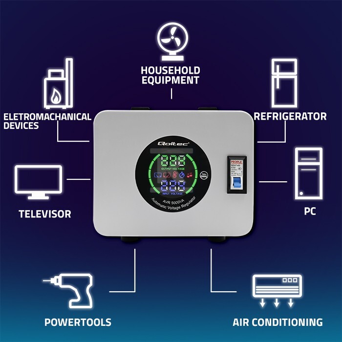 Estabilizador automático de voltaje AVR - 50726