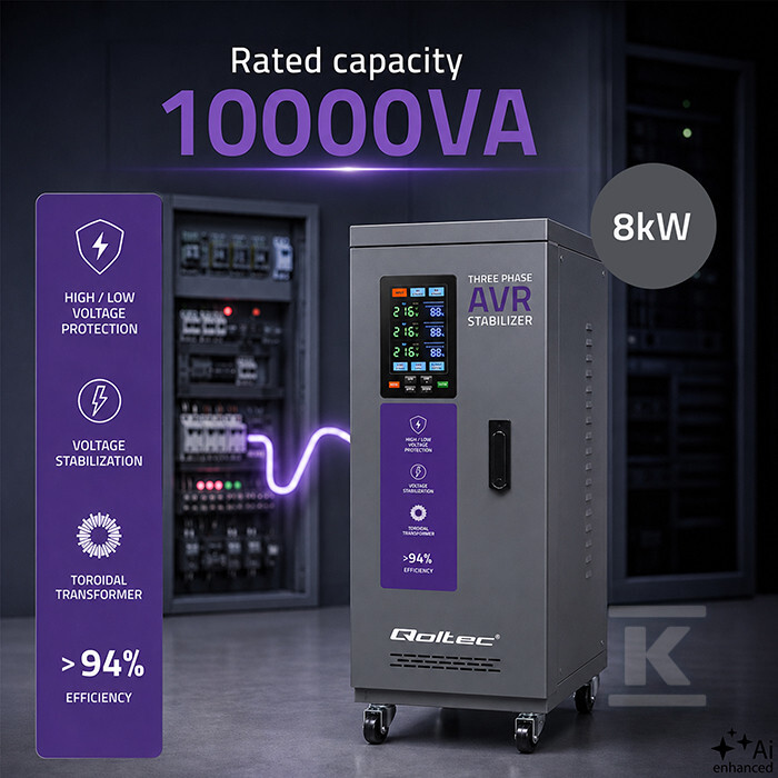 Trójfazowy stabilizator napięcia AVR - 51906