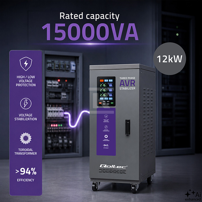 Трифазний стабілізатор напруги AVR - 51907