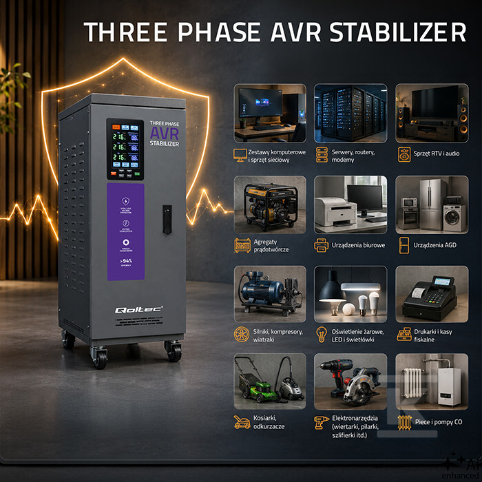 Трифазний стабілізатор напруги AVR - 51908