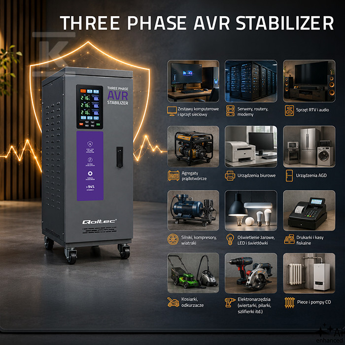Трифазний стабілізатор напруги AVR - 51909