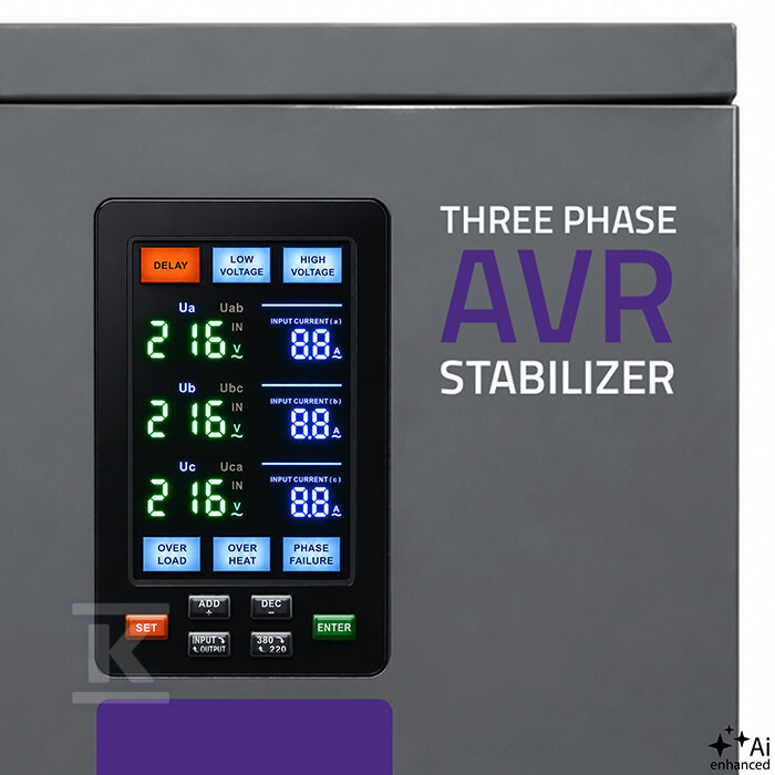 Трифазний стабілізатор напруги AVR - 51908