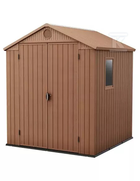 Domek narzędziowy DARWIN 6x6 brąz 190 - CRV249360