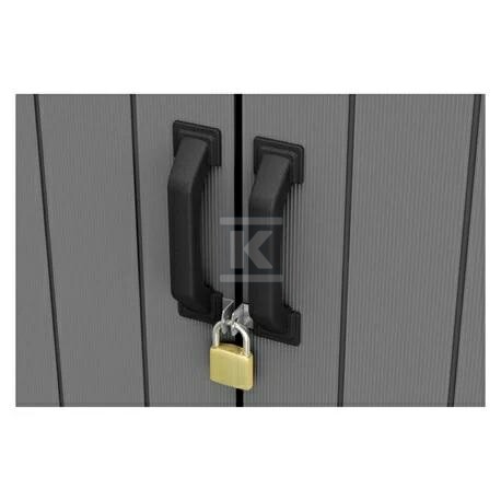 Domek schowek ogrodowy 140x73,6x170,4cm - CRV255837