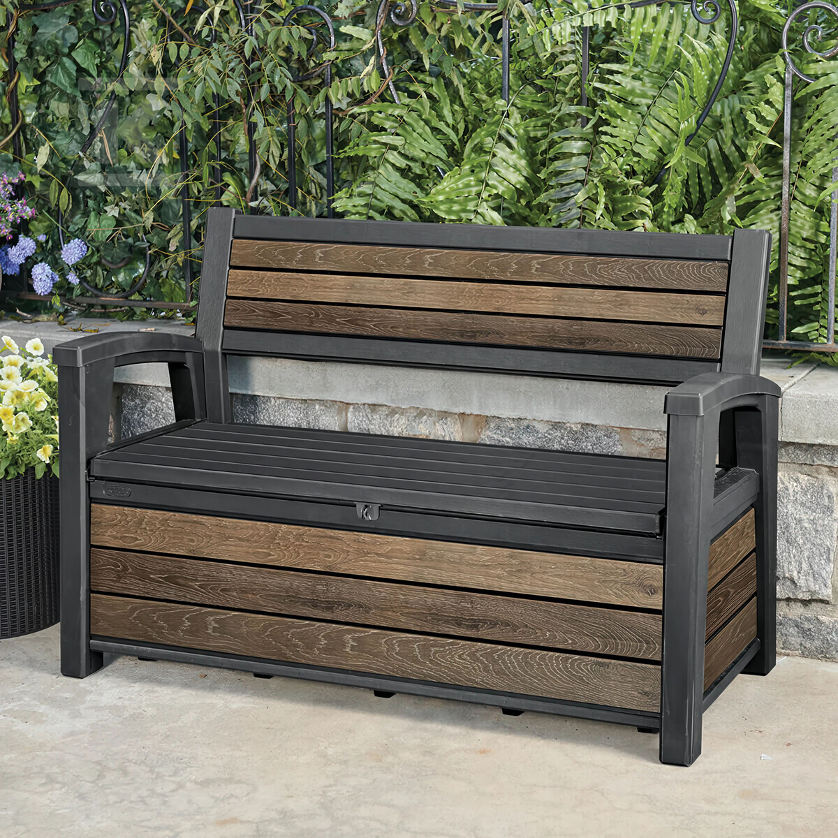 Ławka DECO GARDEN BENCH 227 L walnut - CRV261839