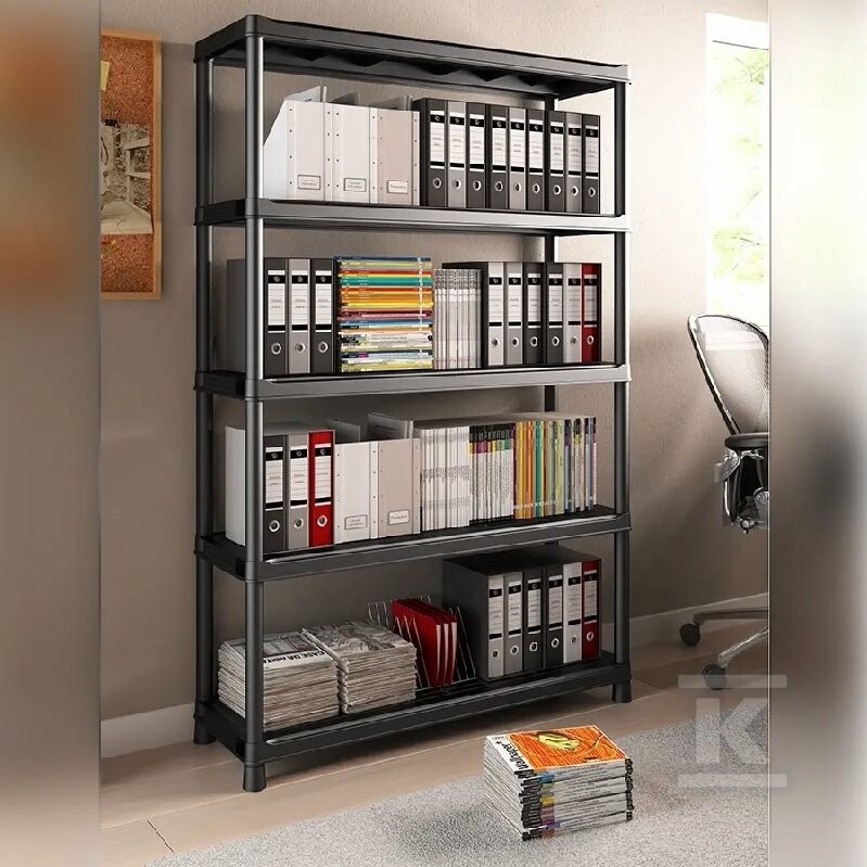 Regał plastikowy 5 półek XXL 120 x 40 x - CRV240622