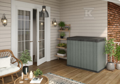 Schowek ogrodowy SIO DARWIN 1150L szary - CRV261884