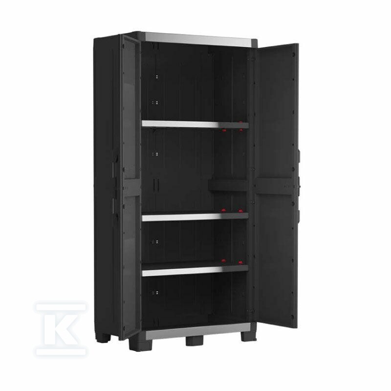 Szafka wysoka czarna XL GARAGE IT - CRV241543