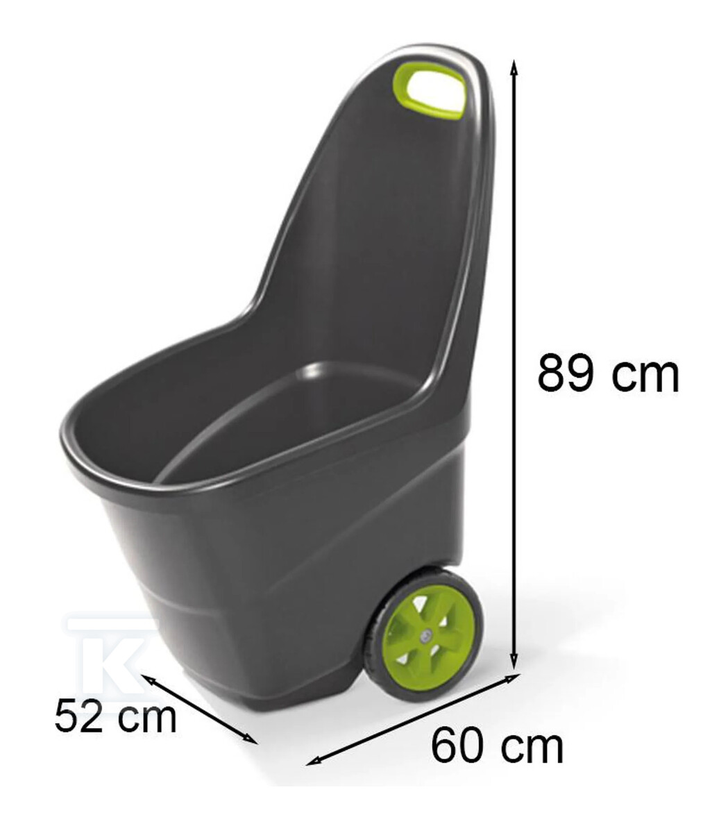 Taczka ogrodowa EASY GO XL 62L - CRV228917