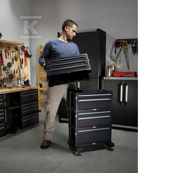 Regał 3 szuflad TOOL CHEST SET - CRV237791