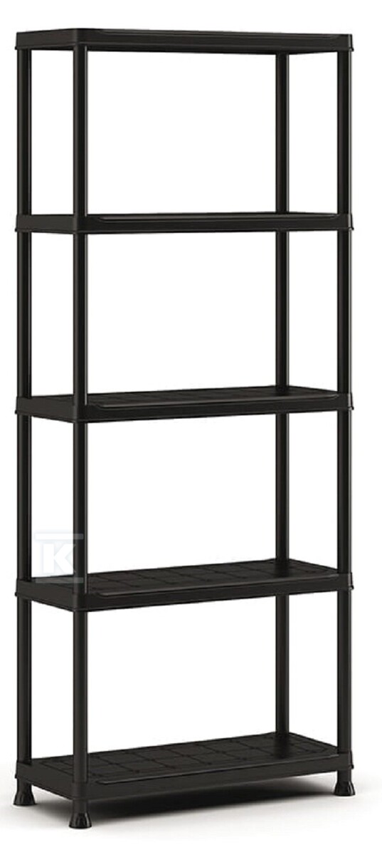 Regał plastikowy 5 półek 75 x 32 x 176 - CRV246642