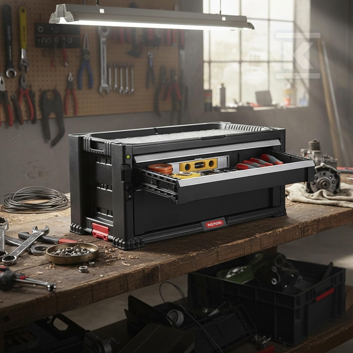Regał 2 szuflady TOOL CHEST SET - CRV237790