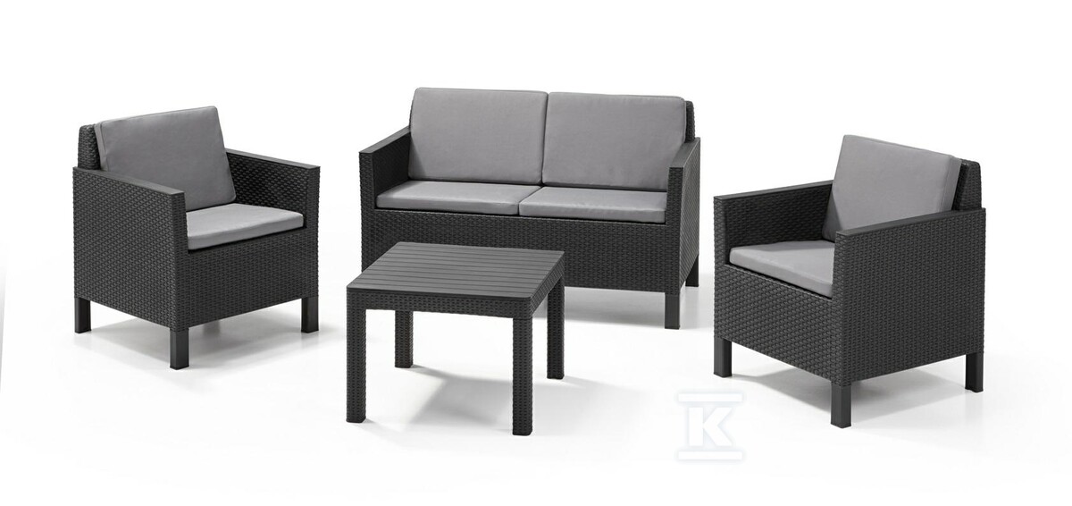 Zestaw mebli ogrodowych CHICAGO 3+1 - CRV226523