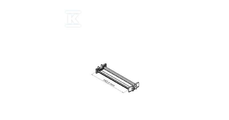 Szyna zaciskowa, FieldPower®, stal, - 2633450000