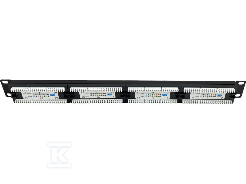 Патч-панель UTP cat.5e на 24 порти LSA - PK003