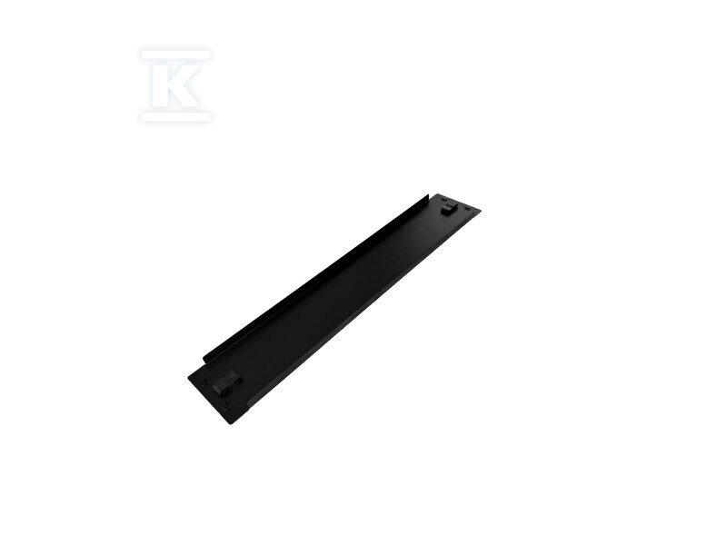 Zaślepka 2U 19", metalowa, szybki - PK064