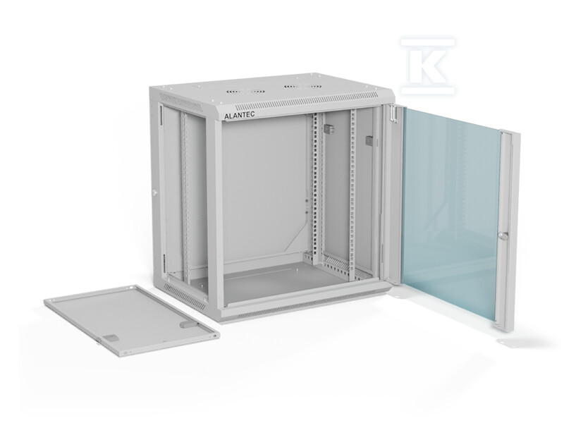 Szafa wisząca 19" 12U 600x450, (opcja - SW-12U-600-450-01-SF
