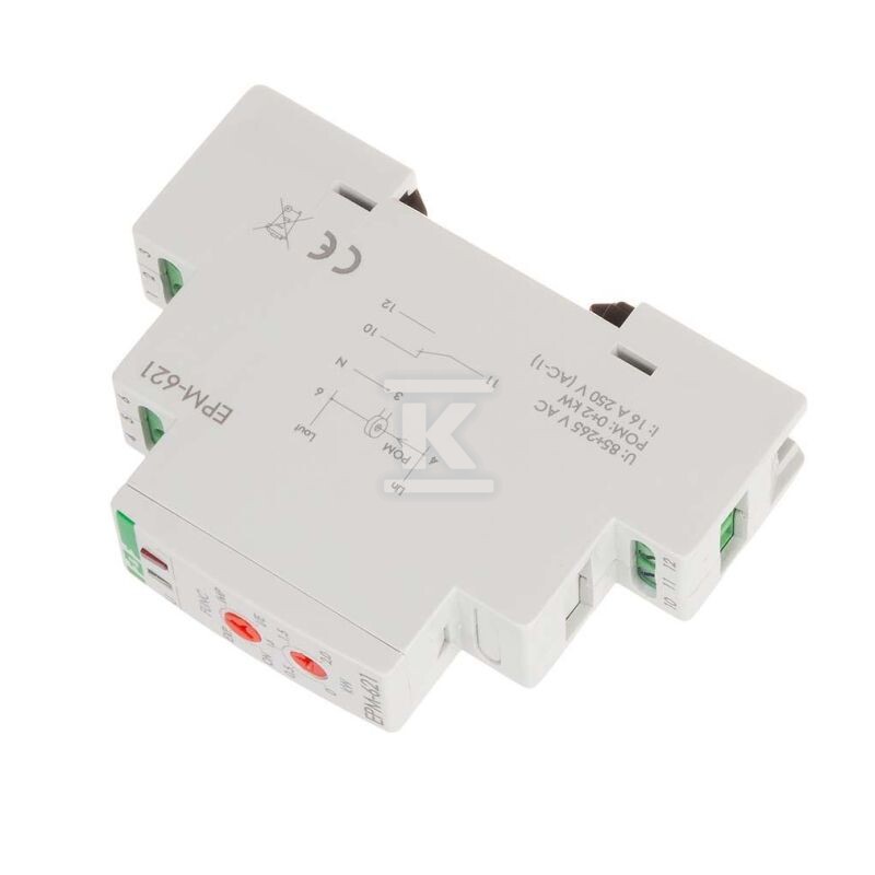 Relé eletrónico de potência consumida e - EPM-621
