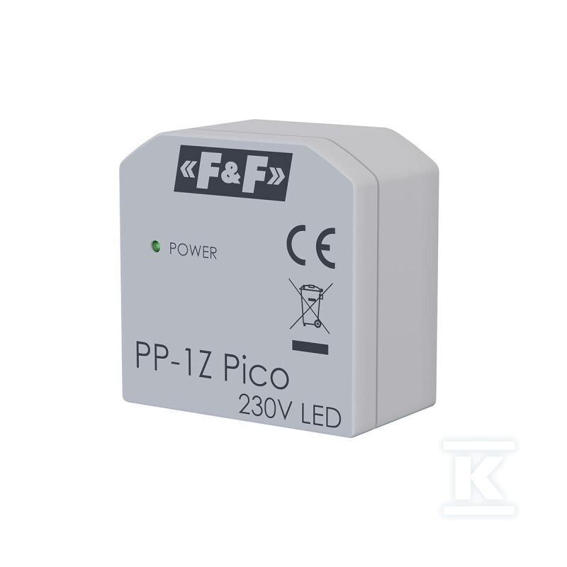 Мініатюрне електромагнітне реле, 1Z - PP-1Z-LED-PICO