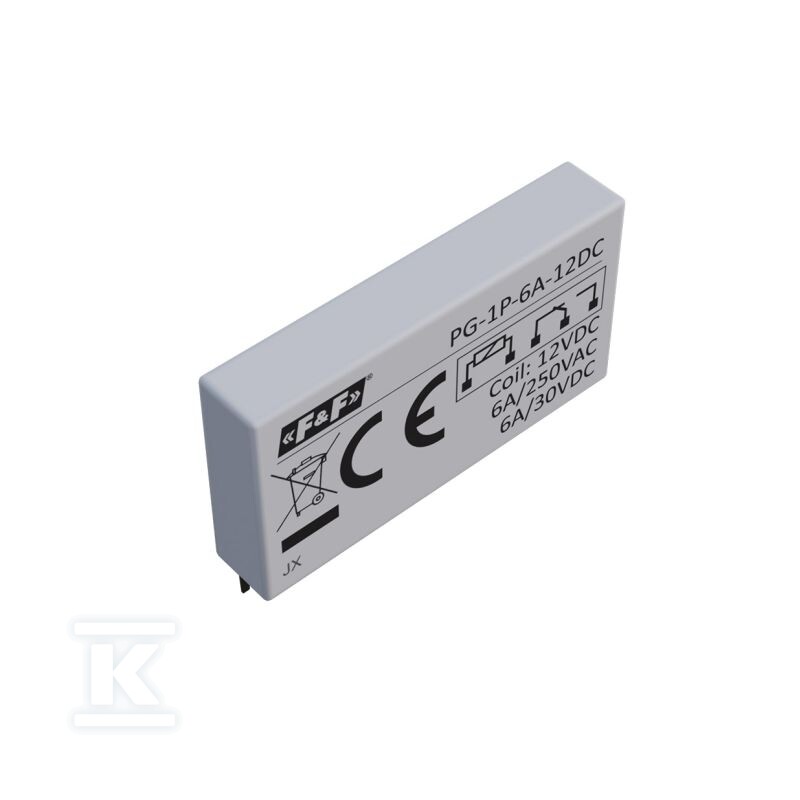 Інтерфейсне реле PG-1P-6A-12DC - PG-1P-6A-12DC