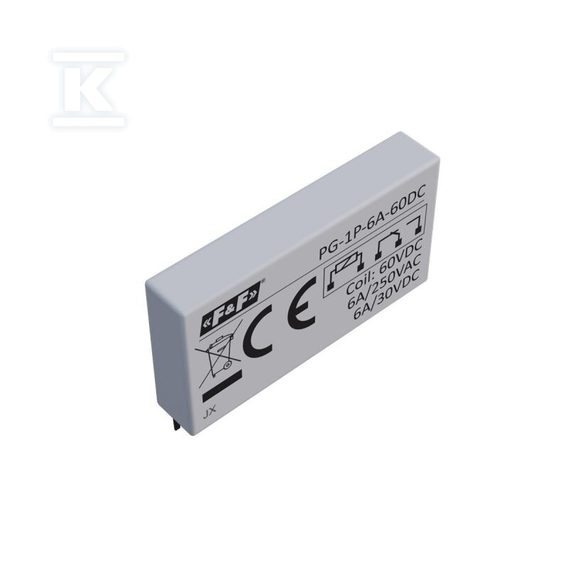 Інтерфейсне реле PG-1P-6A-60DC - PG-1P-6A-60DC