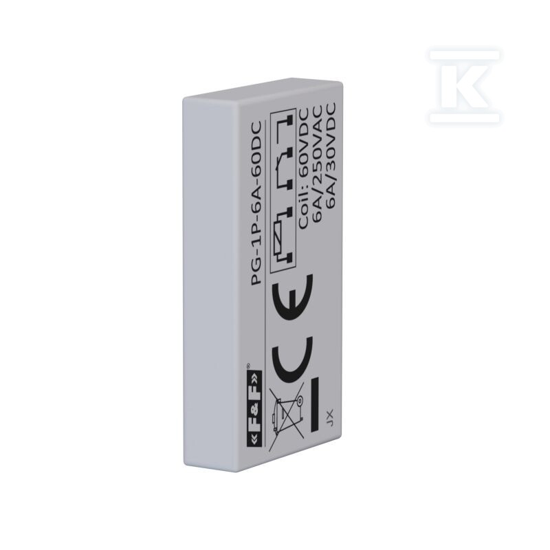 Інтерфейсне реле PG-1P-6A-60DC - PG-1P-6A-60DC