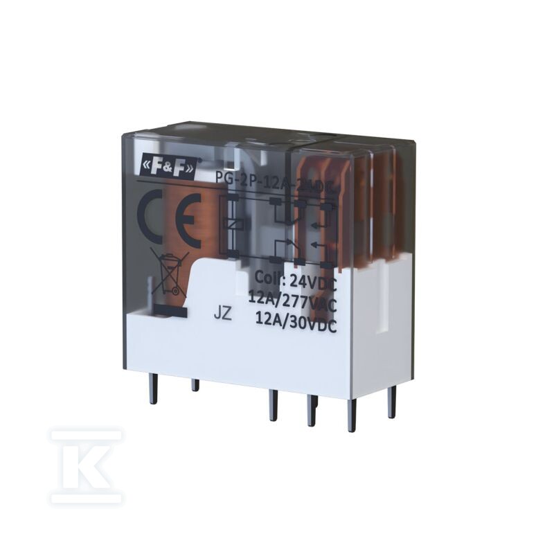 Інтерфейсне реле PG-2P-12A-24DC - PG-2P-12A-24DC