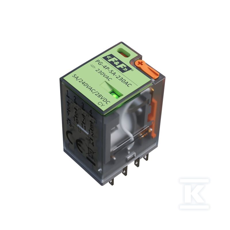 Інтерфейсне реле PG-4P-5A-230AC - PG-4P-5A-230AC