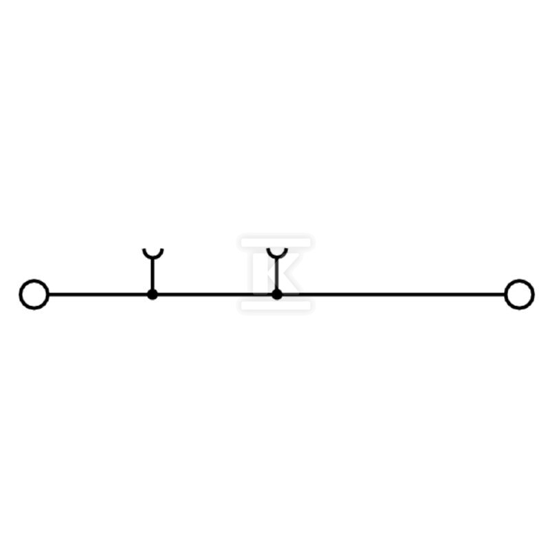 Клемник прохідний ЗДУ 4 - 1632050000