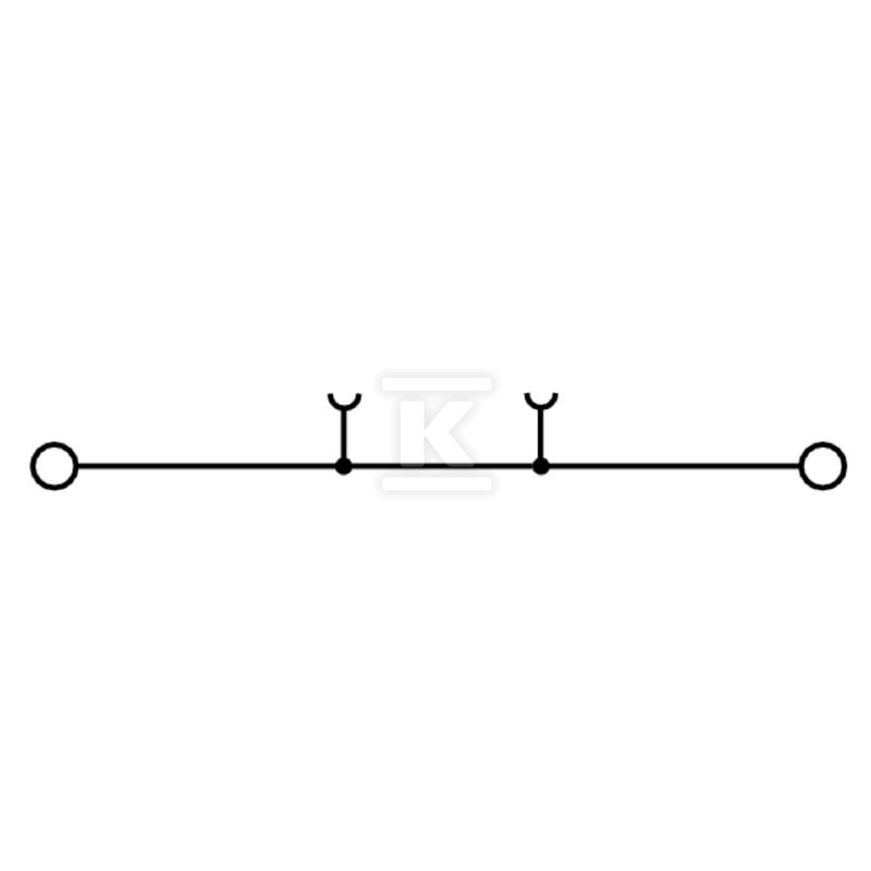 Bloco de terminal de passagem, conector - 1775480000