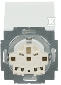 Gniazdo SCHUKO z klapką 20 EUK-884 - 2CKA002018A1494