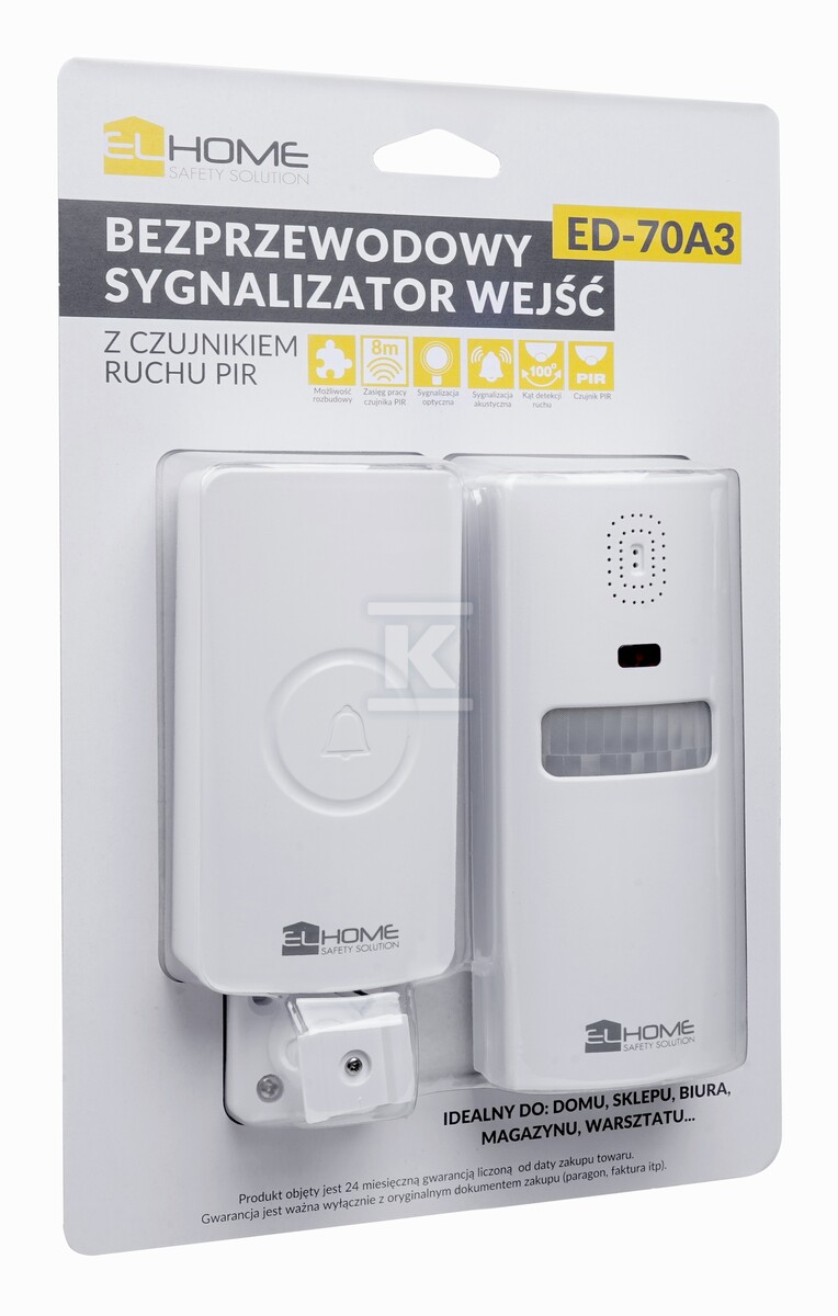 Sygnalizator wejść "EL HOME" ED-70A3 z - A31A470