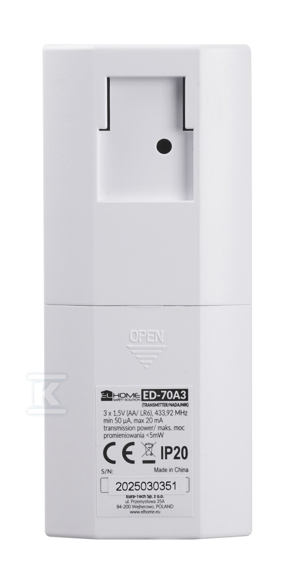 Sygnalizator wejść "EL HOME" ED-70A3 z - A31A470