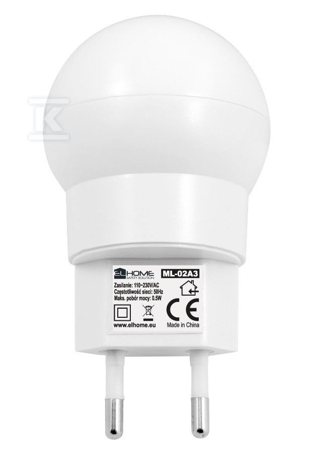 Lampka LED nocna "EL Home" ML-02A3 - A31A902