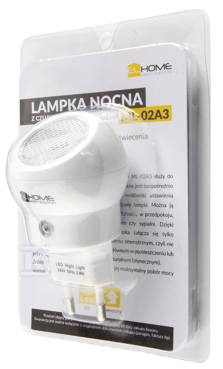 Lampka LED nocna "EL Home" ML-02A3 - A31A902