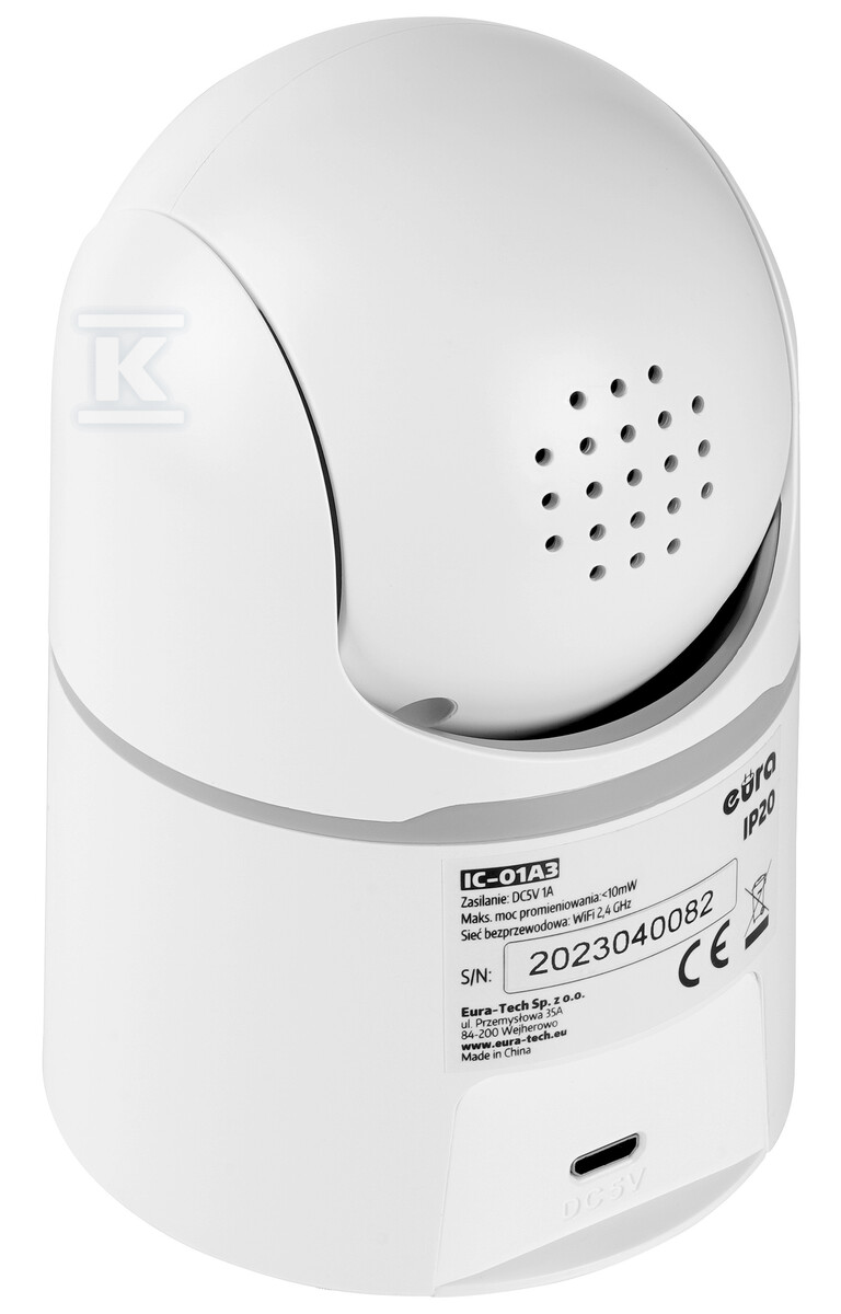 Kamera IP WiFi "EURA" IC-01A3 - - A31D101