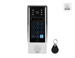 Kaseta zewnętrzna wideodomofonu "EURA" VDA-83A3 "EURA CONNECT+" - srebrna, dotykowy szyfrator, czytnik zbliżeniowy, AHD