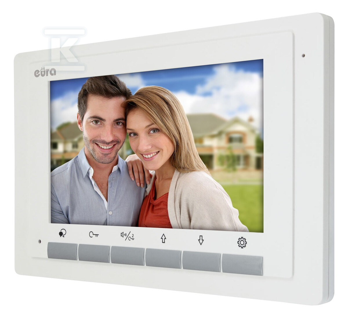 Wideodomofon "EURA" VDP-61A5/P WHITE - A51A166