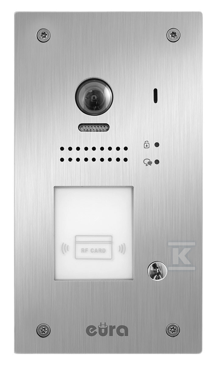 Wideodomofon "EURA" VDP-61A5/P BLACK - A51A167