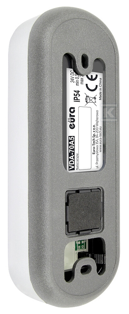 Wideodomofon "EURA" VDP-62A5 white - A51A168