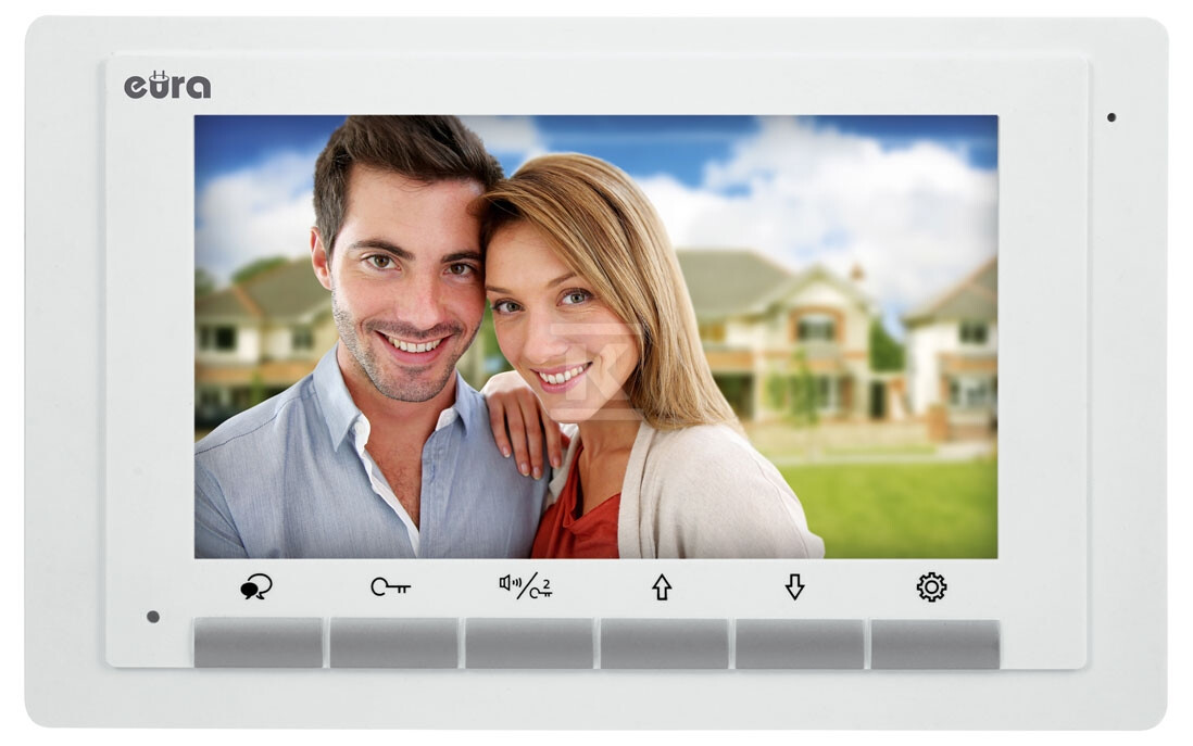 Wideodomofon "EURA" VDP-70A5/N WHITE - A51A170