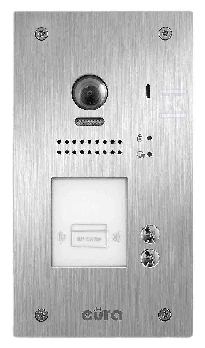 Wideodomofon "EURA" VDP-70A5/P BLACK - A51A173