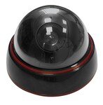 Atrapa kamery "EURA" AK-04B3 kopułkowa wewnętrzna czarna obudowa