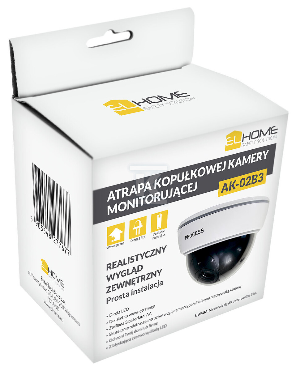 Atrapa kamery "EL HOME" AK-02B3 - - B31B112