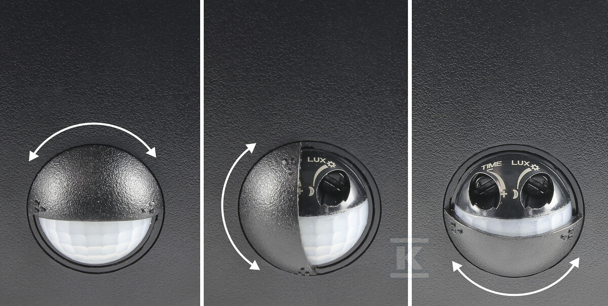 Lampa elewacyjna LED z czujnikiem ruchu - B71A921