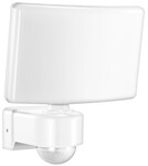Naświetlacz LED z czujnikiem ruchu "EL HOME" ML-40B7 White - zewnętrzna, czujniki zmierzchowy i PIR, 30W, IP65, 240°, AC 230V