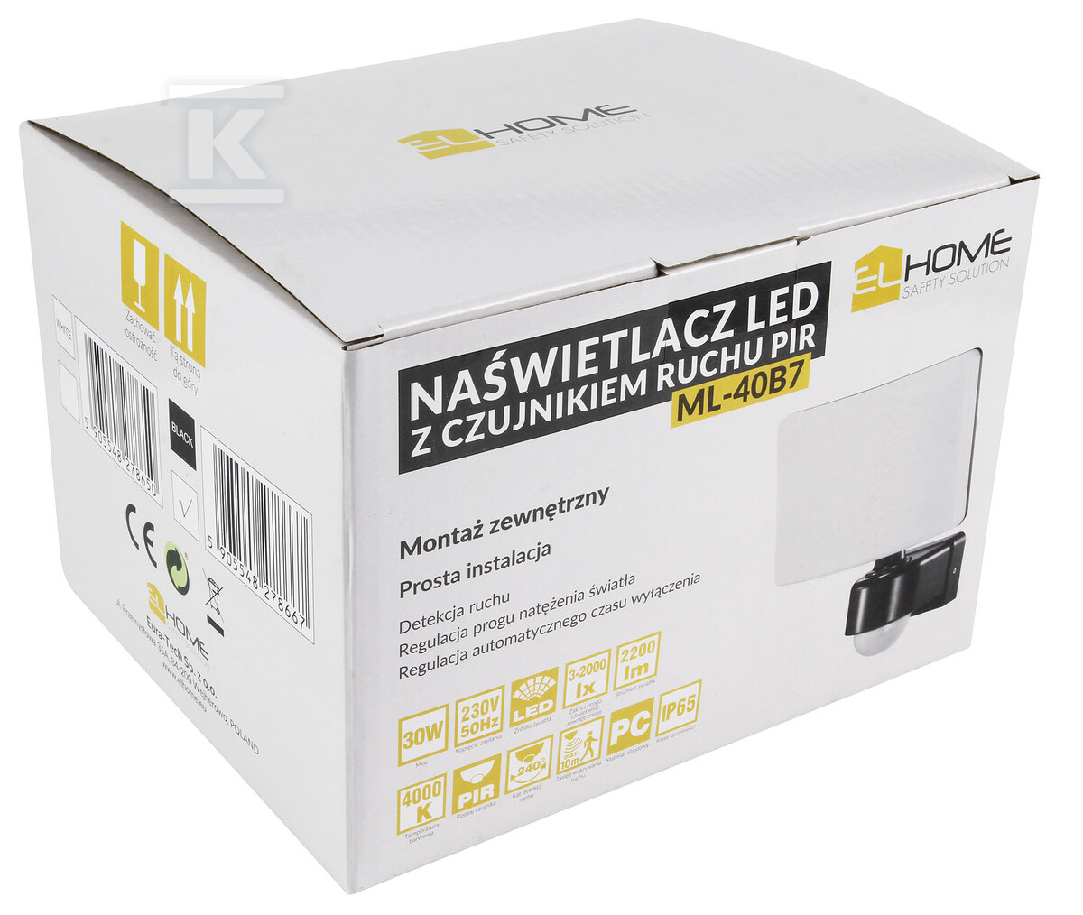 Naświetlacz LED z czujnikiem ruchu "EL - B71A941